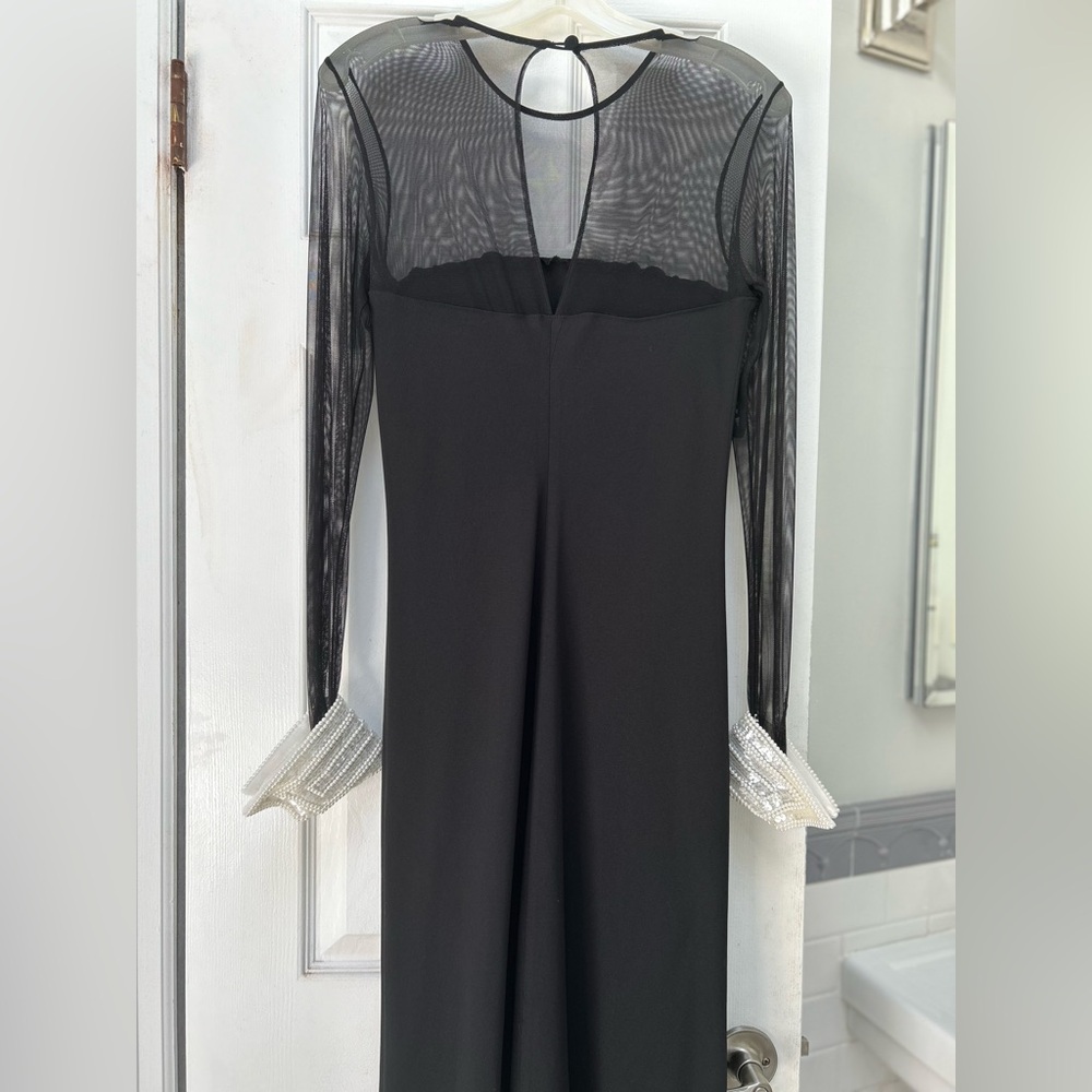 Classic, black cocktail dress